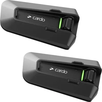 Produktbild von Cardo PT200101, 2 Kanäle, 1600 m, -20 - 55 °C, Schwarz, CE IC/FCC SIG BT