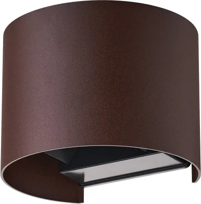 Produktbild von Lindby Smart LED-Außenwandlampe Dara rost rund CCT RGB Tuya