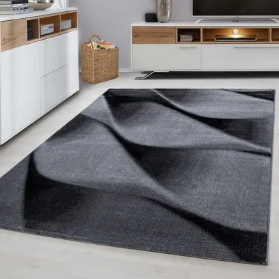 Produktbild von Ayyildiz Hali PARMA803009240BLACK, Teppich, Polypropylen (PP), Schwarz, Rechteck, 800 mm, 3000 mm