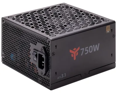 Productafbeelding van Voeding 750W - 80 Plus Gold - volledig modulair met 14 cm ventilator