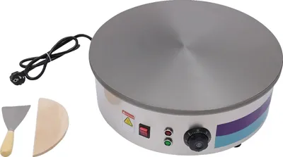Obrázok produktu pre Crêpe-Maker, 220 V, výkon 3000 W, svetlošedá farba, 36 cm
