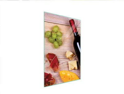 Image de Planche à découper en verre 35x52 Alimentaire