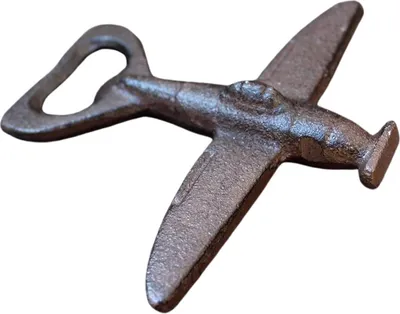 Obrázok produktu pre Flaschenöffner Flugzeug Gusseisen