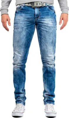 Produktbild von Cipo & Baxx Herren Jeans CD319 Blue W42/L32