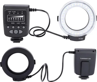 Obrázek produktu pro Tbest FC100 přenosný LED blesk pro fotoaparát Fll Light Kit pro fotografické příslušenství