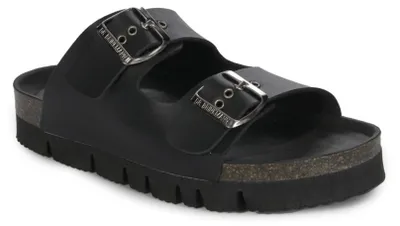 Dr. Brinkmann Pantoletten Pantolette aus Veloursleder, Ungefüttert