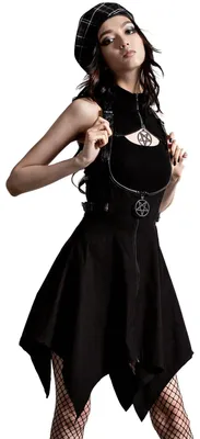 Produktbild von Killstar Minirock - Dazed & Confused Schwarz 4XL