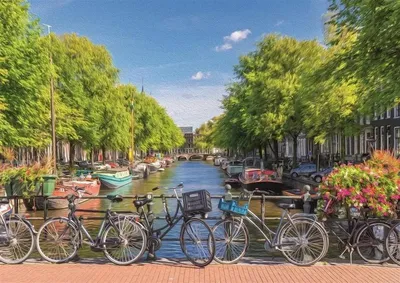 Immagine prodotto di ART PUZZLE Puzzle Amsterdam Canal 2000 pezzi