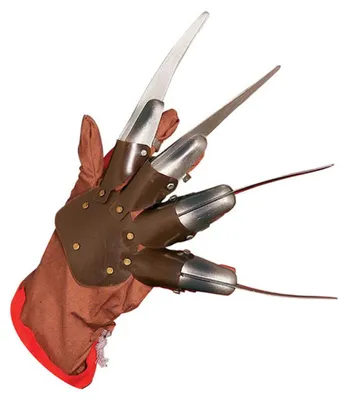 Produktbild von Freddy Krueger Handschuh als Halloween Kostümzubehör