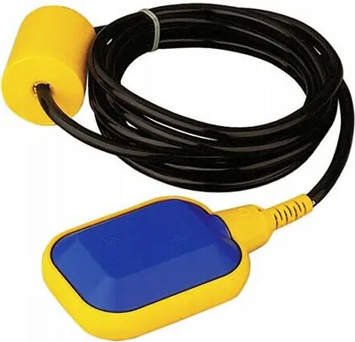 Produktbild von Schwimmerschalter Wasserstandsregler 10m Kabel für Tauchpumpe Pumpe 125/250V 10A rechteckig
