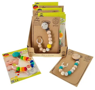 Produktbild von Hess 00155 Schnullerkette (1 Stück)