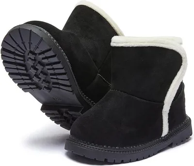 Produktbild von Mädchen-Winterschuhe Schwarz Hdhao Grösse 24 Länge 15 Cm