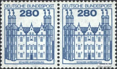 Produktbild von Briefmarken BRD (BR.Deutschland) 1982 Mi 1142A waagerechtes Paar postfrisch Burgen und Schlösser
