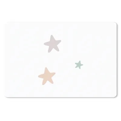 Produktbild von MuchoWow® Mauspad Mousepad Sterne - Pastell - Mädchen - Jungen - Kinder 27x18 cm - Mousepads - Maus Mat - Pad - Mausunterlage - Büroartikel - Desk Matten