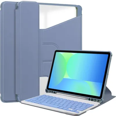 Produktbild von Samsung Galaxy Tab S10 Lite Hülle - Coverup 360° Rotating Folio Klapphülle mit Schlaf/Wach-Funktion - Blau