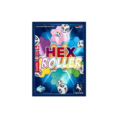 Zdjęcie produktu dla HexRoller (Edizione multilingua) – Gra planszowa – Frosted Games – 1-8 graczy – 10+