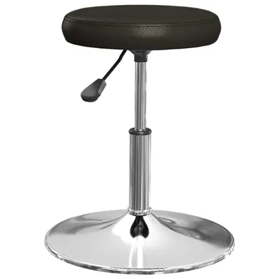 Image de vidaXL Chaise de salle à manger 4 pcs. noir similicuir