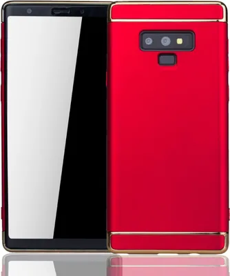 Zdjęcie produktu dla Etui ochronne na telefon komórkowy Samsung Galaxy Note 9 Bumper Hard Cover Red
