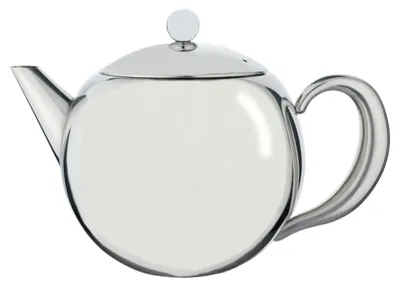 Teekanne aus Edelstahl mit Siebeinsatz, 1500 ml