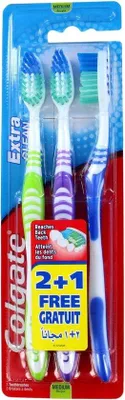Obrázok produktu pre Colgate Extra Clean Medium zubné kefky 3ks