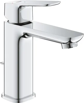 Immagine prodotto di GROHE Cubeo Mitigeur monocommandé pour lavabo, M-Size, saillie 116mm, vidage Push-Open, EcoMode, 1017570000, 1017570000