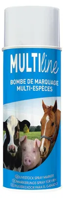 Produktbild von MULTI Line Viehzeichenspray (500 ml) | blau