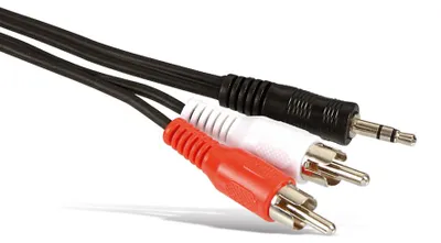 Produktbild von Audio-Adapterkabel Klinke auf 2x Cinch, 5 m