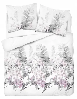 Produktbild von Detexpol Baumwollsatin Bettwäsche 220x200 Blumen