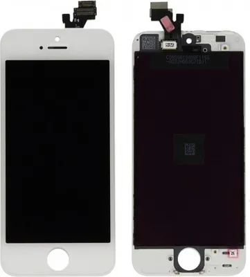 Immagine prodotto di Display LCD completo con touch panel per Apple iPhone 5 5G bianco vetro di ricambio