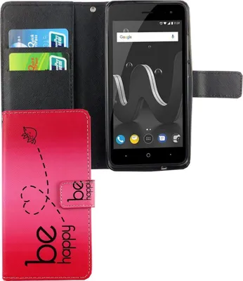 Zdjęcie produktu dla Etui na telefon komórkowy Wiko Jerry 2 Be Happy Pink