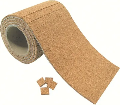 Immagine prodotto di Tamponi in sughero 2x16x18mm in rotolo "Low-Tack" - 14 500 pezzi/confezione
