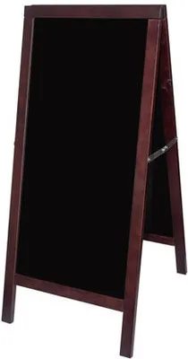 Produktbild von 1x Gehweg-Kreidetafel dunkelbraun 50x110cm