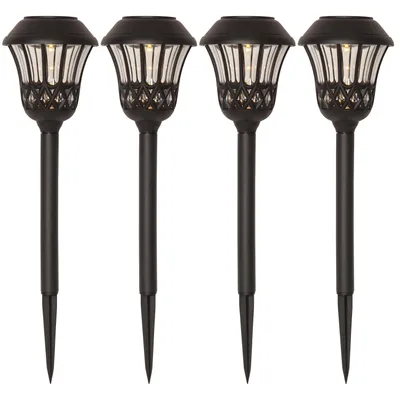 Produktbild von LED Solar Wegelicht 'Lace' 4er Pack