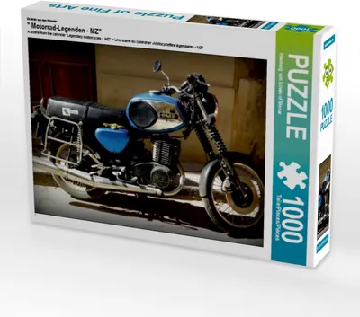 Produktbild von Calvendo Ein Motiv aus dem Kalender " Motorrad-Legenden - MZ" 1000 Teile Puzzle quer 640x480mm, von Löwis of Menar Henning; 7387426