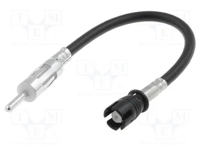 Obrázok produktu pre 1x Anténny adaptér, konektor DIN, typ II, samica, dĺžka 0,15 m, model A7800. Adaptér a konektor