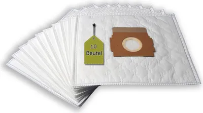 Produktbild von 10 Staubsaugerbeutel ähnlich SWIRL MX 93 + 2 Mikro-Filter + 2 Motor-Filter