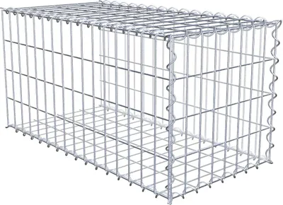 Produktbild von Anbaugabione Typ 2 80 cm x 40 cm x 40 cm (L x H x T), Maschenweite 5 cm x 10 cm, Spirale