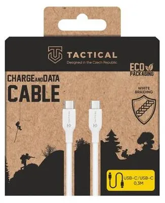 Productafbeelding van Tactical Stitch USB-C naar USB-C kabel, wit