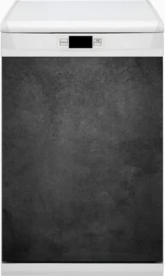 Produktbild von Magnetmatte Geschirrspüle Abwaschbar Küche Magnete  Dekor 45x80 cm  - Schwarzer Hintergrund