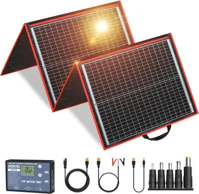 Produktbild von 150W Monokristallines Solarpanel – Faltbares Solarpanel – Tragbares Solarmodul – Mobile Solarzellen