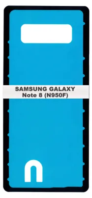 Produktbild von Samsung Galaxy Note 8 N950F Akkudeckel Klebefolie Kleber Backcover Rahmen Pad Glue