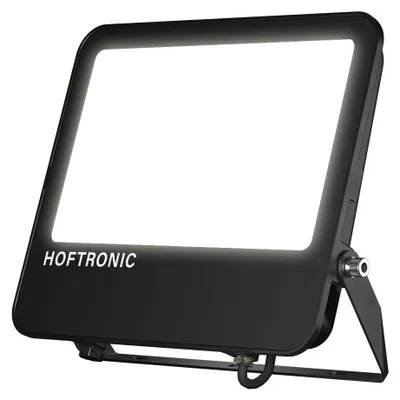 Produktbild von hoftronic LED Fluter 150W 24000lm 160lm/W IP65 4000K Schwarz