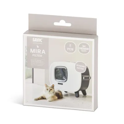Obrázok produktu pre Savic Filter für Katzentoilette "MIRA" 2 St., 12 x 12 cm