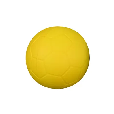 Produktbild von Pre-Sport Fußball Schaumstoff beschichtet - 20cm gelb - langlebiger Spielball