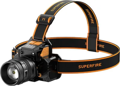 Obrázok produktu pre Superfire HL58 headlamp flashlight, 350lm, USB