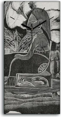 Produktbild von Wandbild Leinwand Bilder Wanduhr Geräuschlos Kunstdruck 30x60 Maruru - schwarze Hände