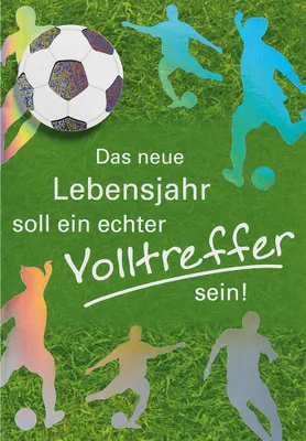 Produktbild von Geburtstag  Unverpackt  Glückwunschkarte im Format 115x17cm mit Umschl