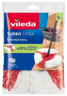 Zdjęcie produktu dla Nakładka na mopa Vileda Easy Wring & Clean Turbo 2 w 1