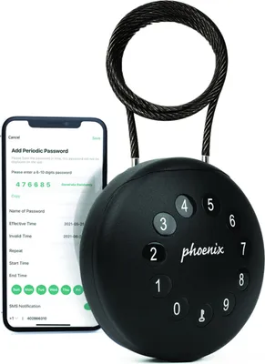 Produktbild von Phoenix Palm KS0212EC Schlüsselschränke/-Tresore mit elektronischem Schloss und Sicherheitskabel