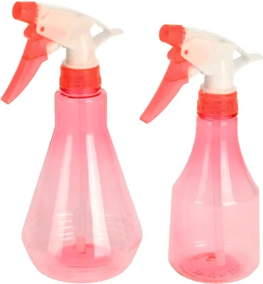 Immagine prodotto di Spruzzatore manuale, flacone con atomizzatore per piante, spruzzatore per giardino e uso domestico, 2 pezzi, rosso.